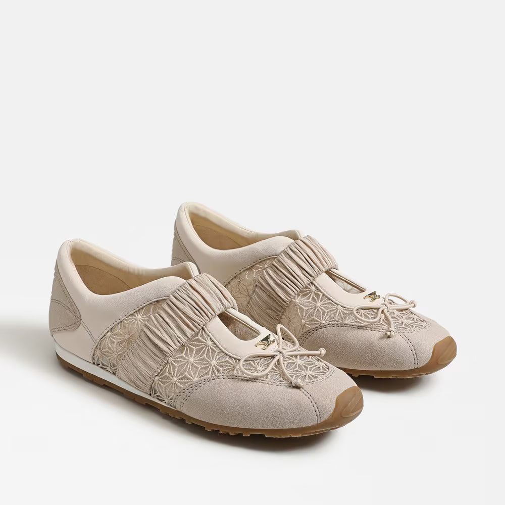 Circus NY by Sam Edelman Nara Mesh Ballerina Sneaker Vanilla Bean