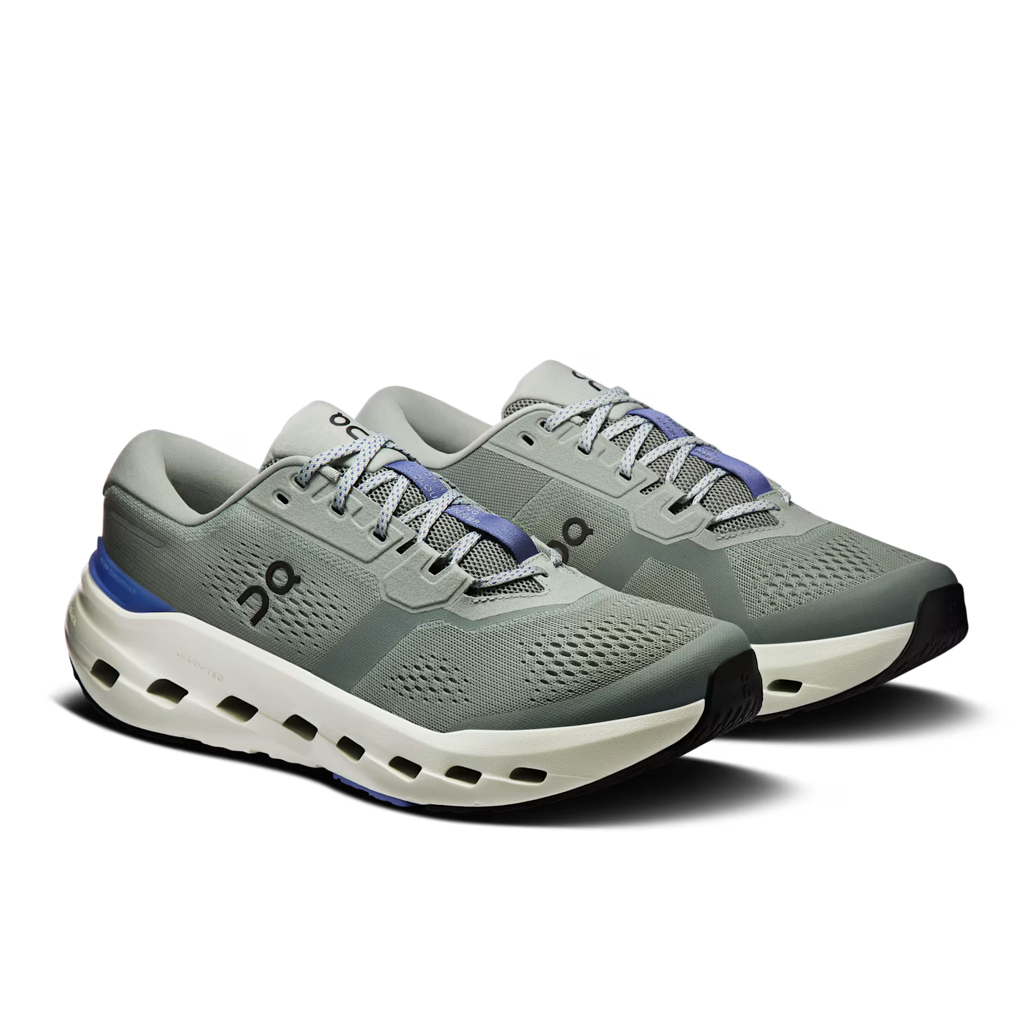 Men's On Running Cloudrunner 3 in Tin/Iceberg