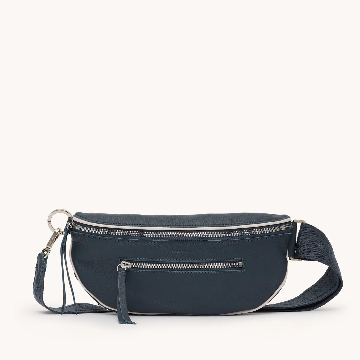 Hammitt Charles Crossbody Med Nautical Navy/Silver