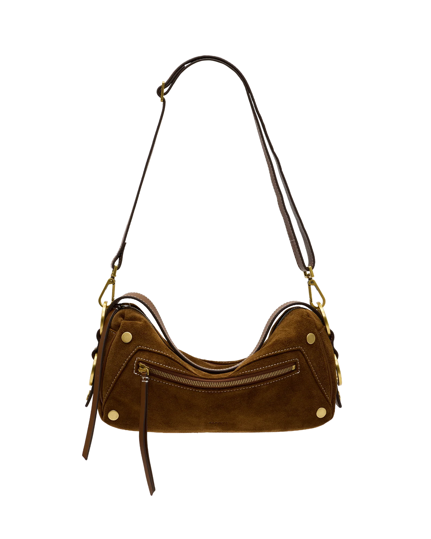 Hammitt Doxie med Cinnamon Suede/Antique Gold