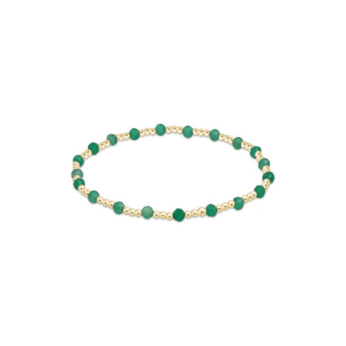 enewton Gemstone Gold Sincerity 3mm Bead bracelet