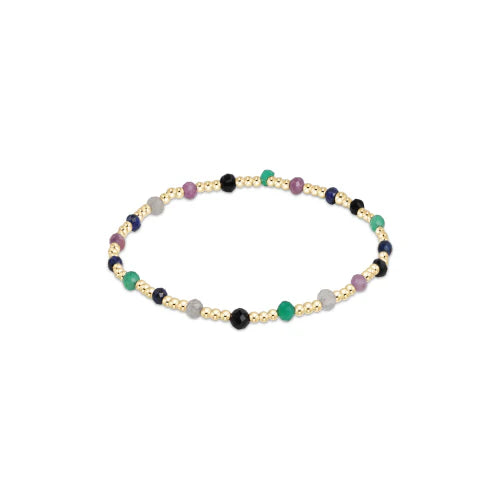 enewton Gemstone Gold Sincerity 3mm Bead bracelet