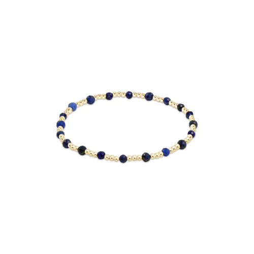 enewton Gemstone Gold Sincerity 3mm Bead bracelet