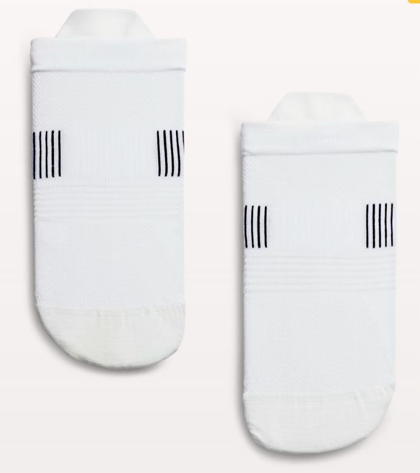 Men's On Running Ultralight Low Sock White/Black