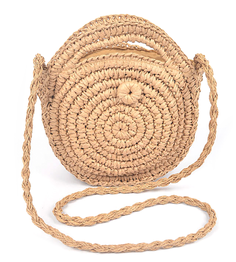 SPIRAL BEACH CLUTCH BAG