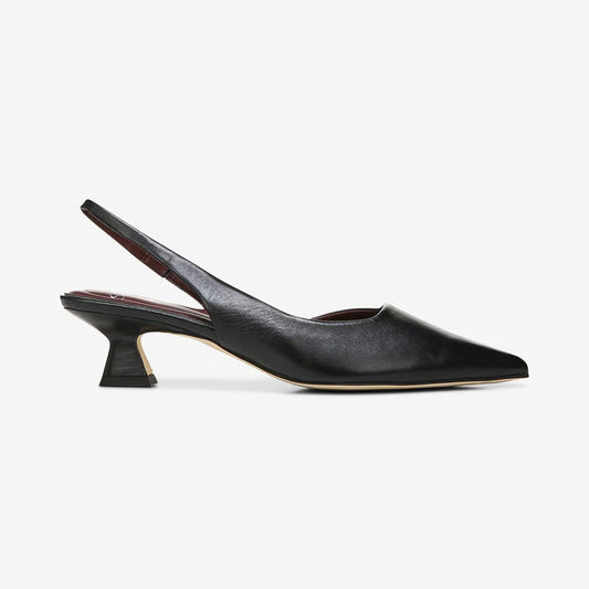 Sarto Devin 2 Slingback Heels-Black