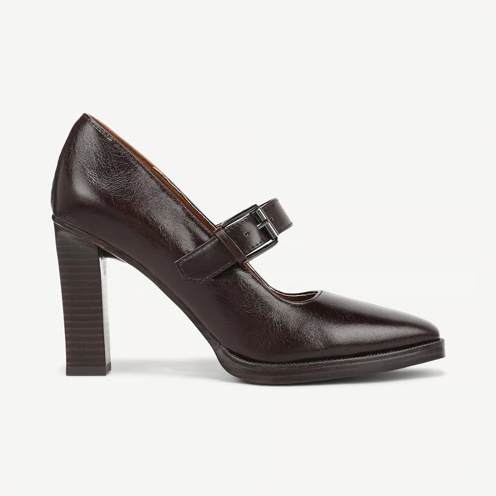 Franco Sarto Shalina Mary Jane Pump - Dark Brown