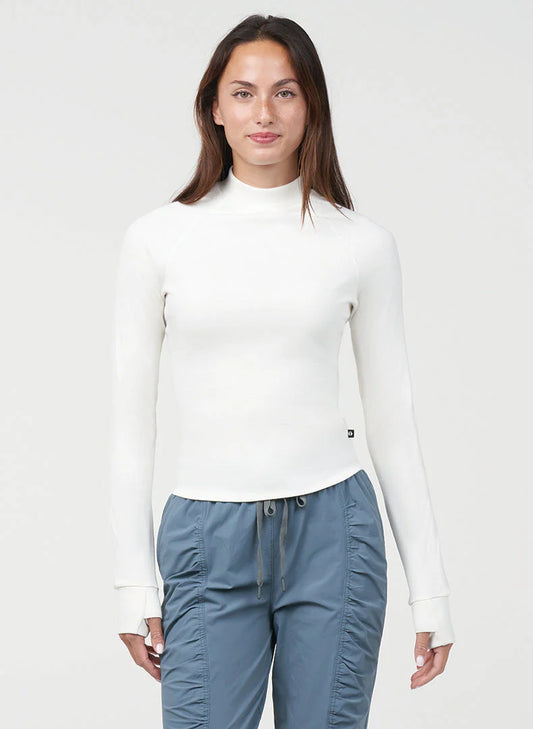 Thrive Societe Mock Neck Long Sleeve