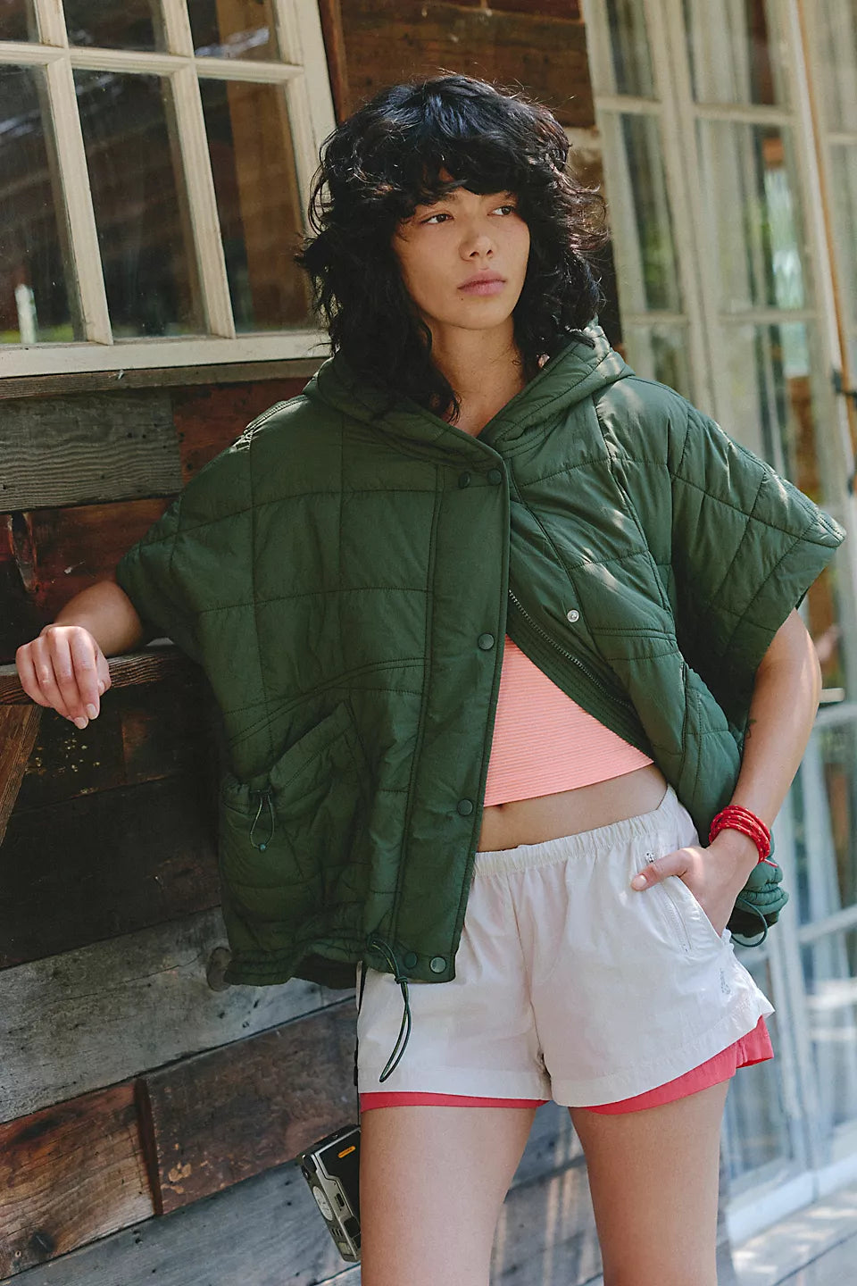 FP Movement Happy Trails Poncho Ivy