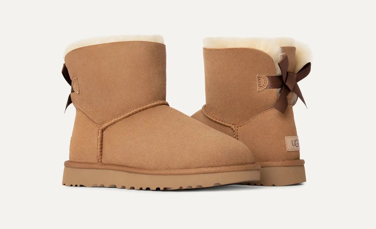 Ugg Mini Bailey Bow II Chestnut