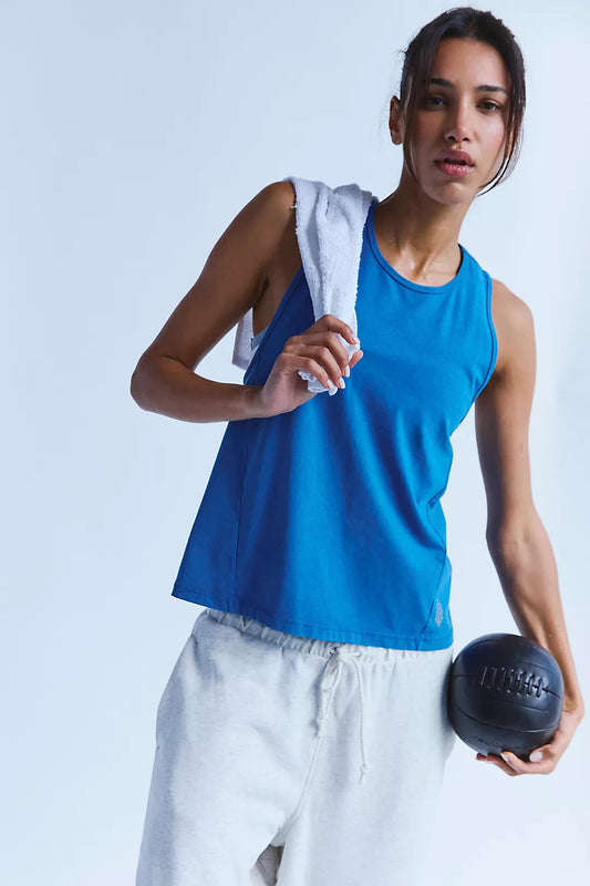 FP Movement Hot Shot Twist Tank Cobalt