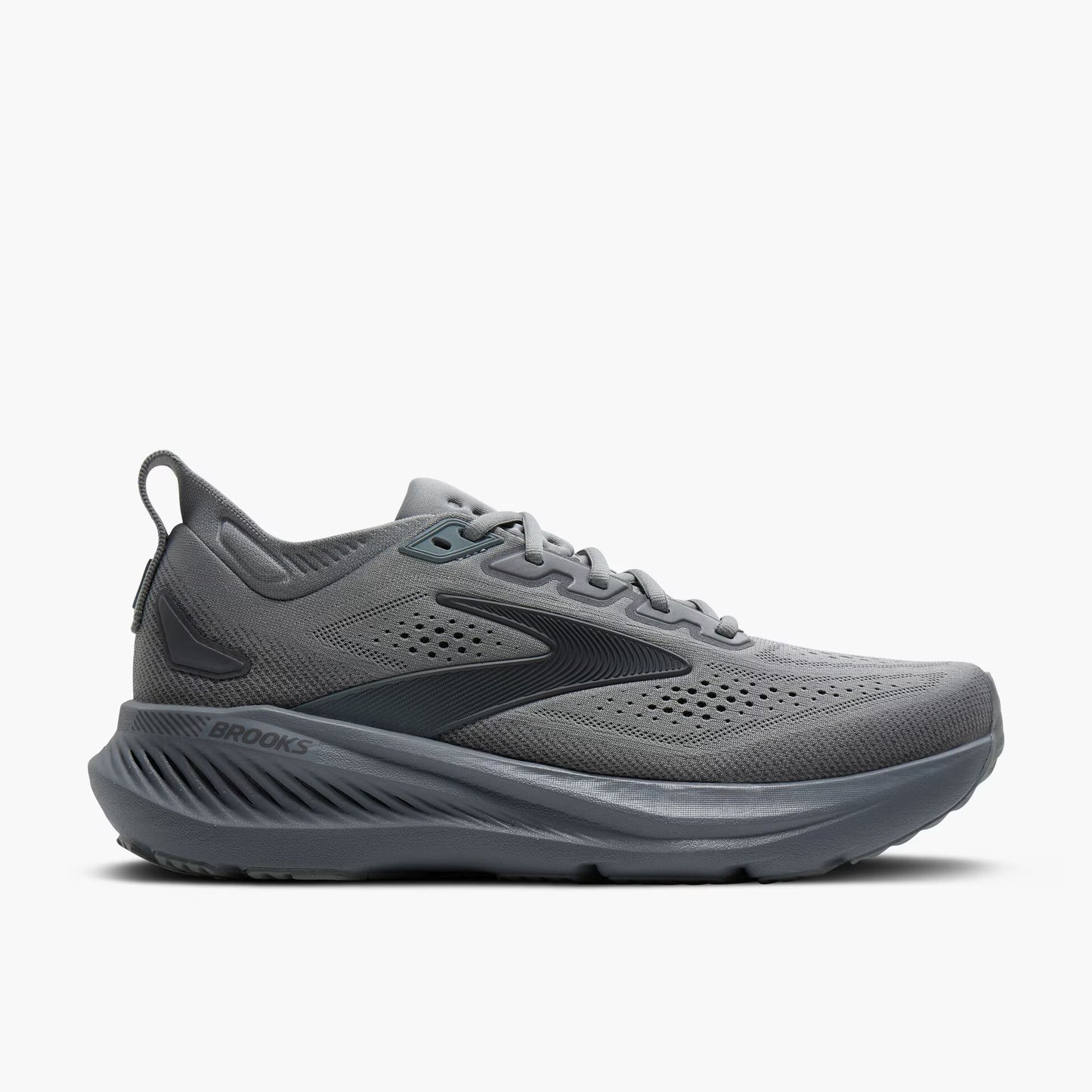 Men's Brooks Glycerin GTS 23 - Grey/Blackened Pearl/Black