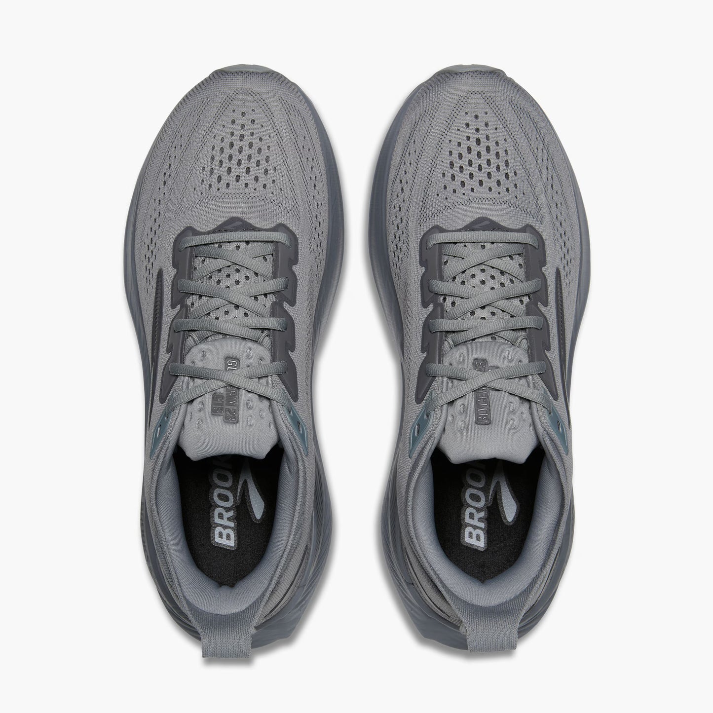 Men's Brooks Glycerin GTS 23 - Grey/Blackened Pearl/Black