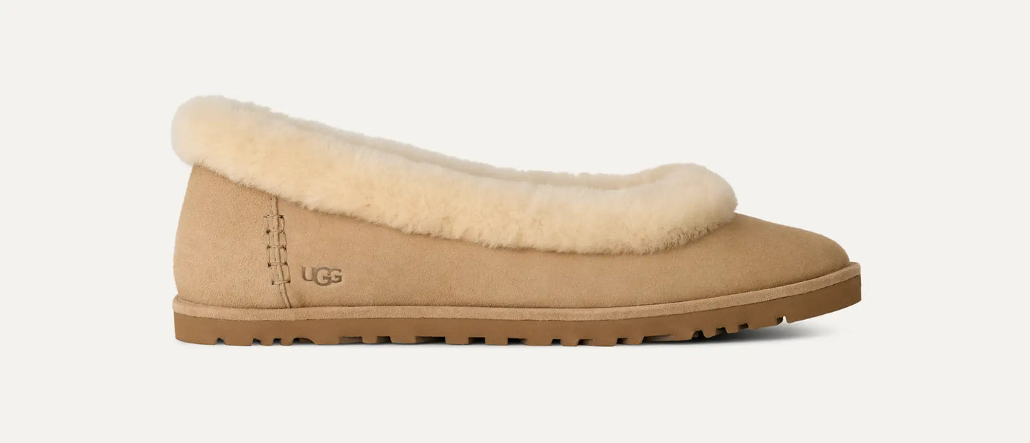 UGG Zora Ballet Flat Sand