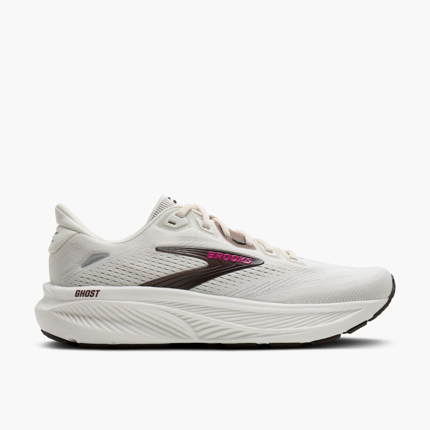 Women's Brooks Ghost 18 Coconut/Coffee/Fuchsia