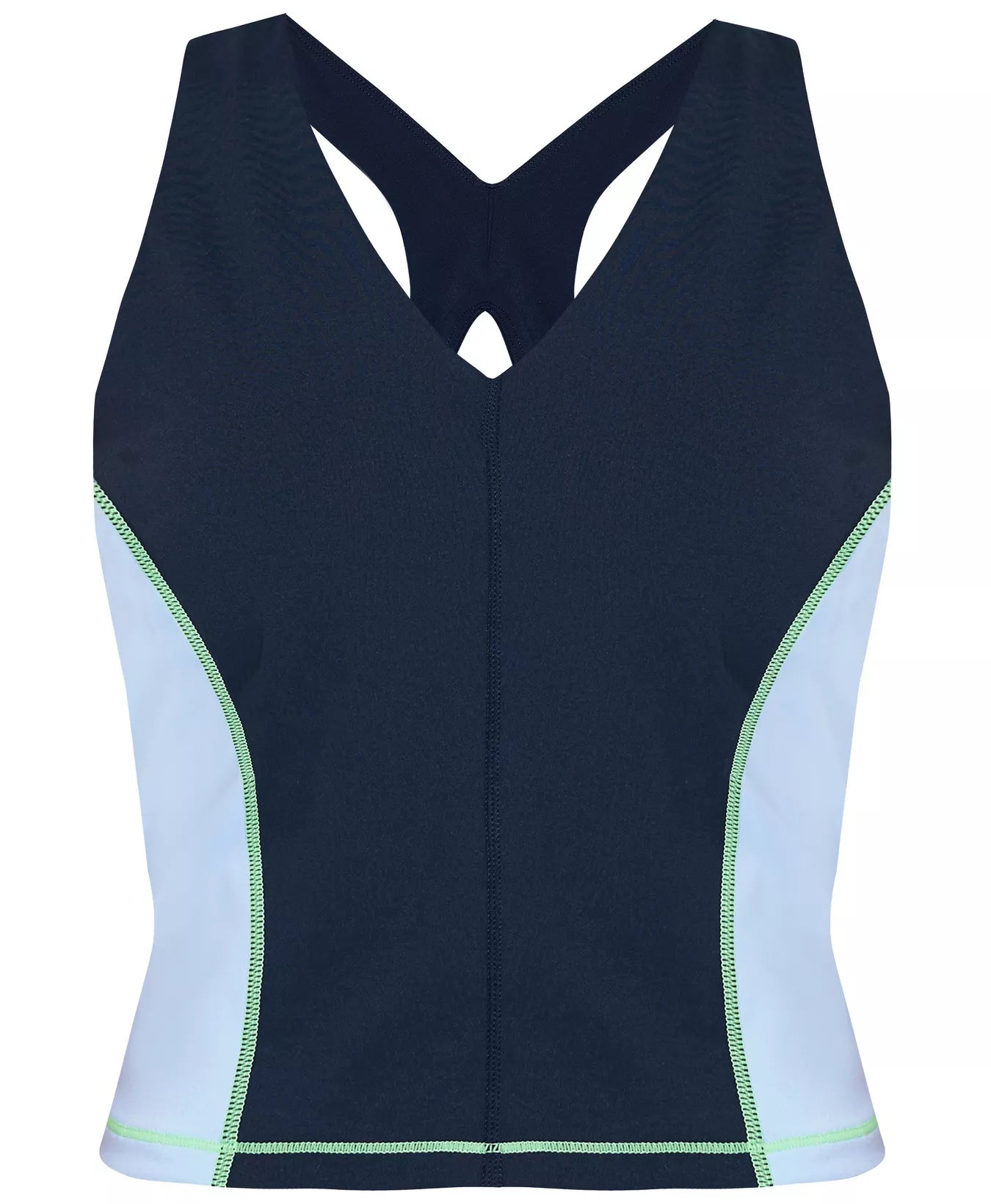 Sweaty Betty Power Racer Tank Navy/Breeze Blue