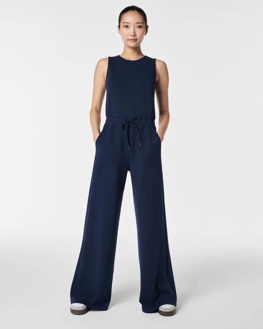 Spanx AirEssential Sleeveless Timeless Jumpsuit - Navy