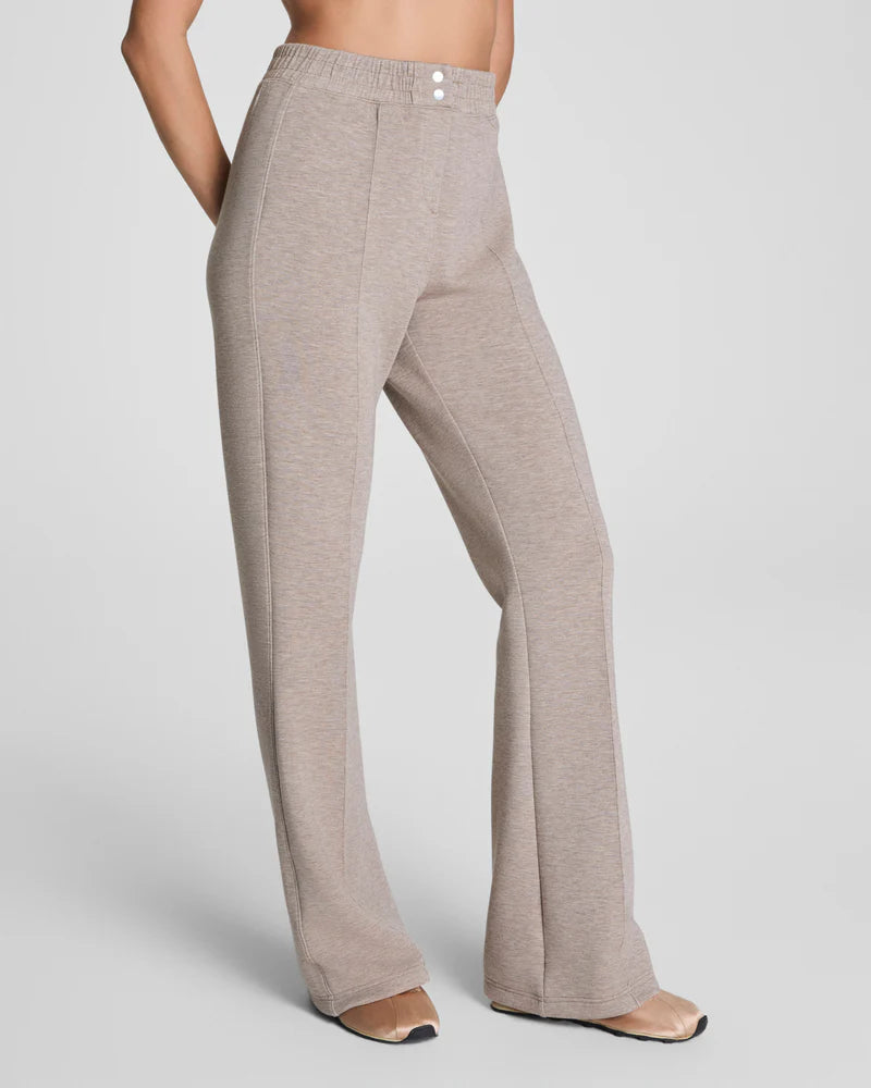 Spanx Airessentials Brushed Flare Pant Birch Heather