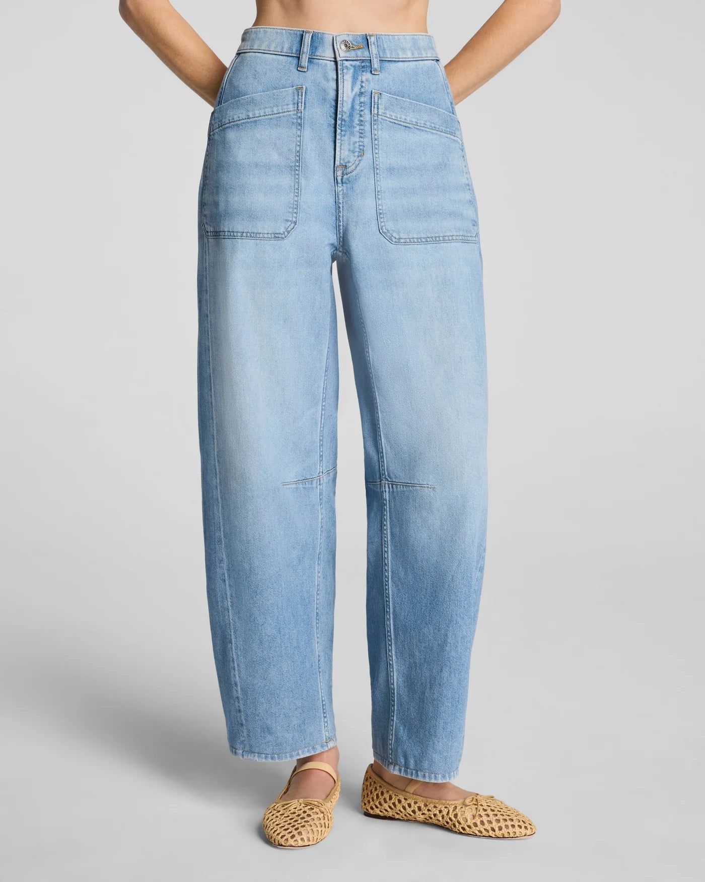 SPANXsupersmooth™ Authentic 360 Lightweight Utility Barrel Leg Jeans