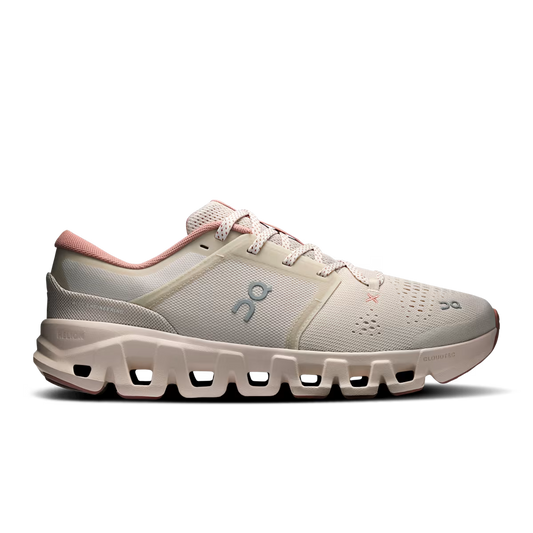 Women's On Running Cloud X 5 in Pearl/Oyster