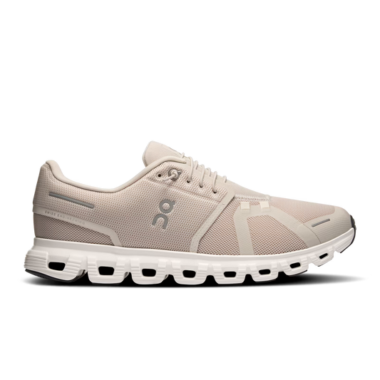 Men's On Running Cloud #6 Pearl/White