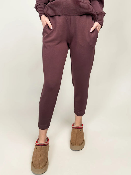 Varley The Slim Pant 25 Deep Mahogany