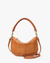 Clare V.- Petit Moyen Natural Woven Checker
