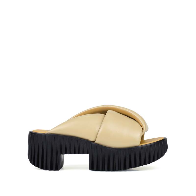 4CCCCEES Plia Anda Slide Sandal in Skin