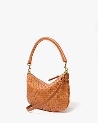 Clare V.- Petit Moyen Natural Woven Checker