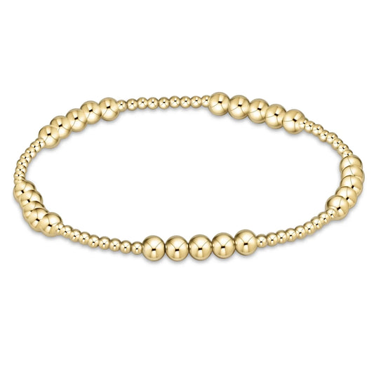 enewton Classic Blissful Gold 2mm Bracelet - 4mm Gold