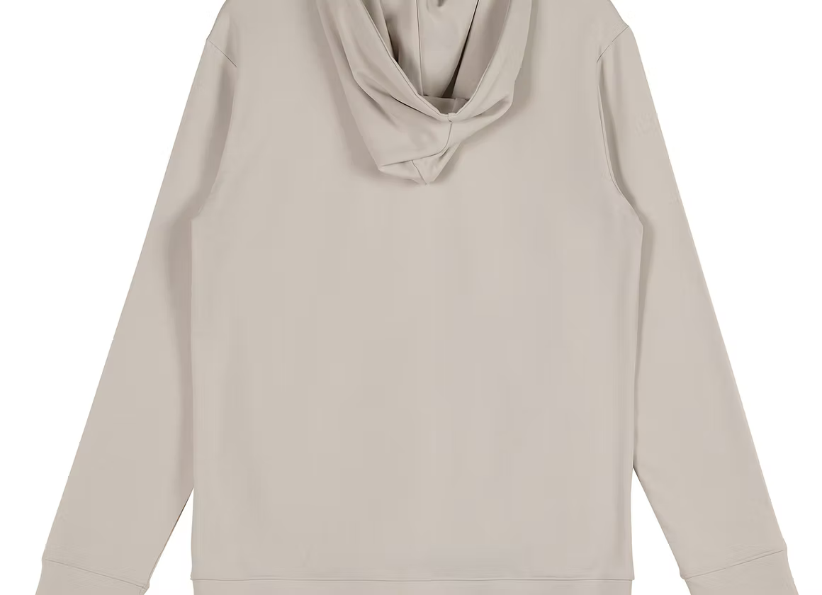 KIKOOYA Men's Faroe Full Zip Bamboo Hoodie - Cloud Grey