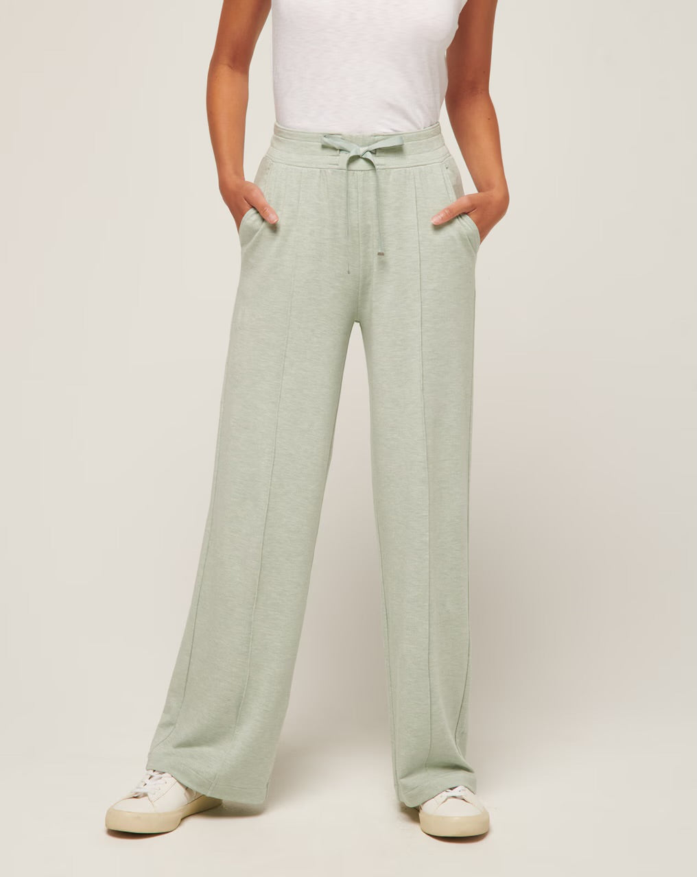 Travis Mathew French Terry wide Leg Pant Sage