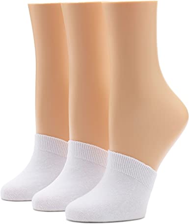 Hue Cotton Toe Topper White