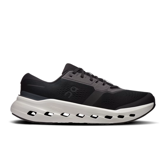 Men's On Running Cloudrunner 3 in Black/White