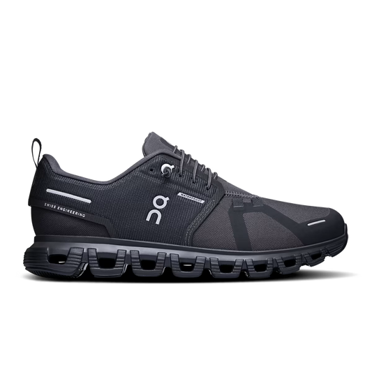 Women's On Running Cloud 6 Waterproof Black/Black