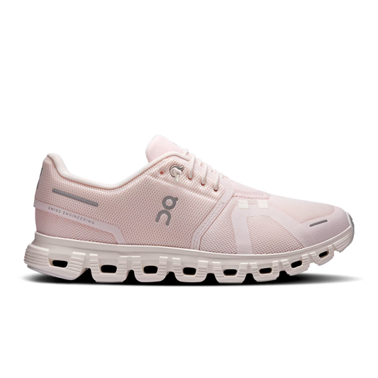 Women's On Running Cloud #6 Salt/Gardenia