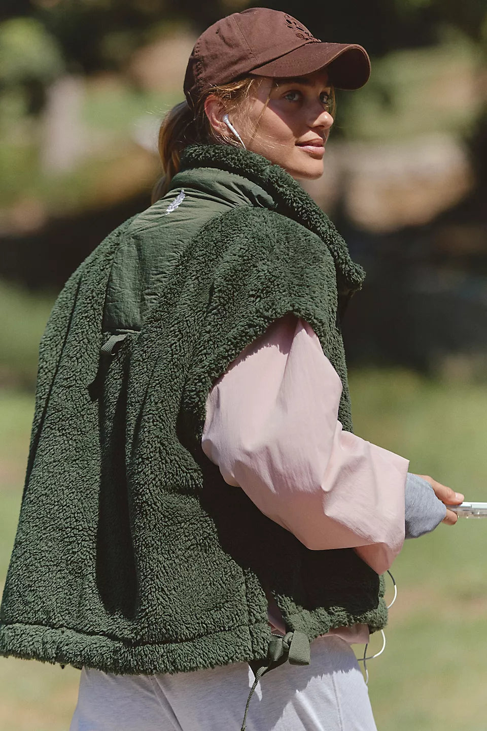 FP Movement Scout It Out Fleece Vest - Ivy