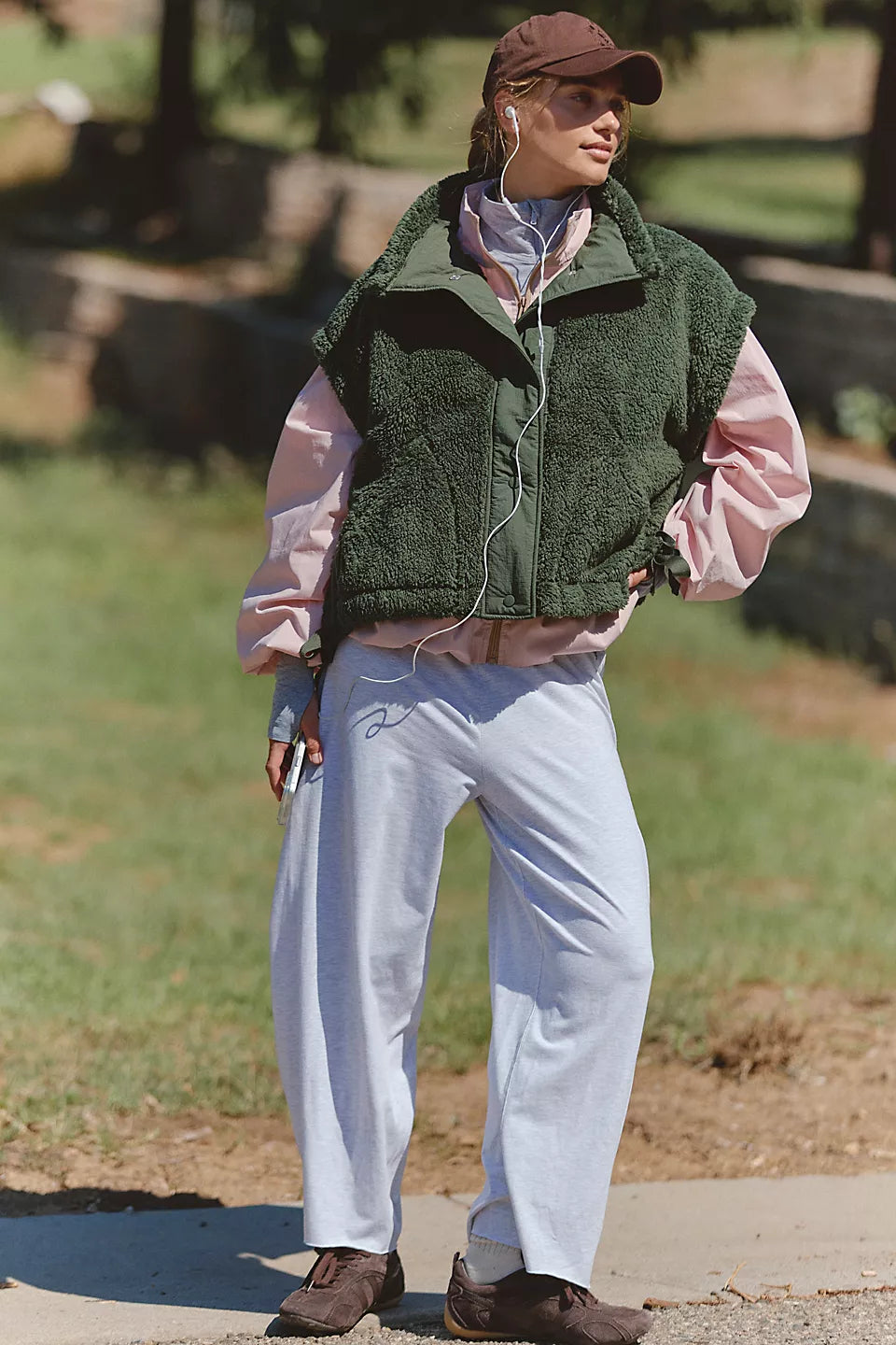 FP Movement Scout It Out Fleece Vest - Ivy