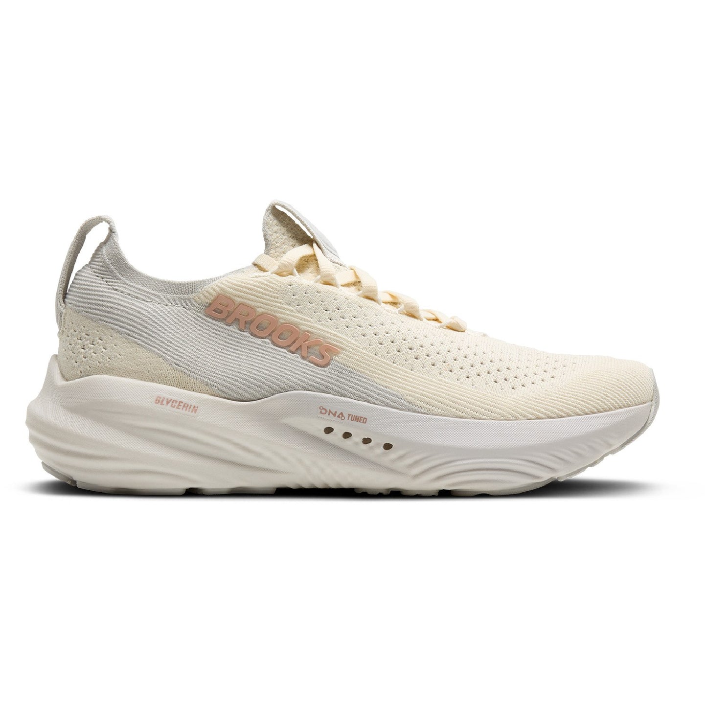 Brooks Women's Glycerin StealthFit 22 Coconut/Oyster/Rose