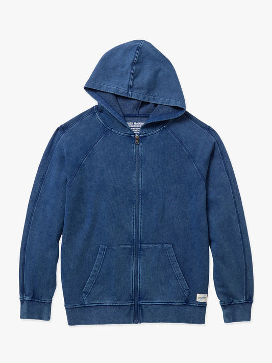 Men’s Fair Harbor Saltaire Full Zip Hoodie - Navy