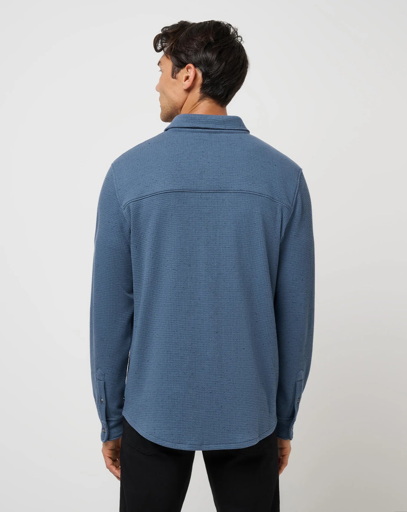 Travis Mathew Men's Cloud Waffle button up Jacket