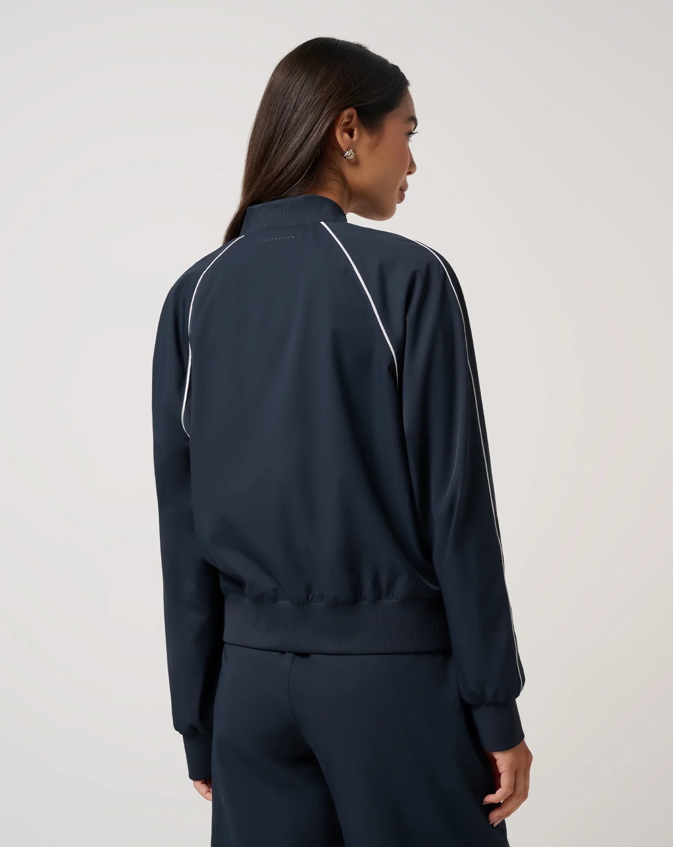 Travis Mathew Opening Shot Bomber - Navy Blazer