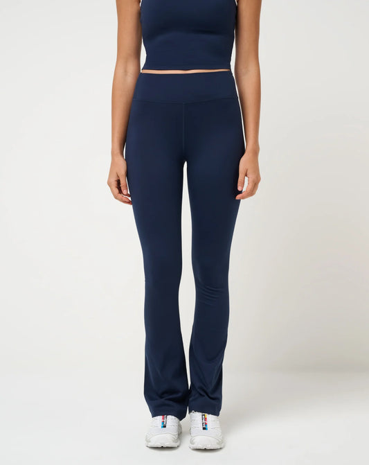 Travis Mathew Smoothknit Mini Flare Pant - Navy Blazer