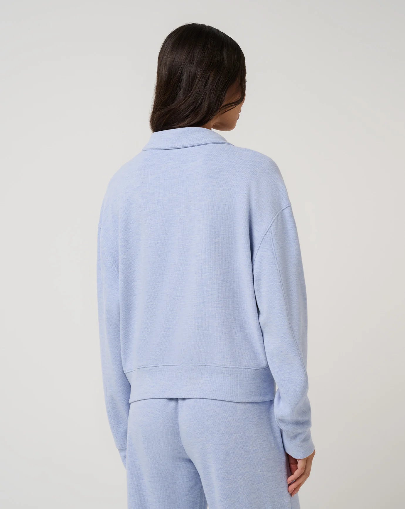 Travis Mathew Cloud Sweater 1/2 Zip - Heather English Manor