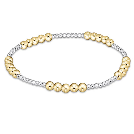 enewton Classic Blissful 2mm Mixed Metal 4mm Bracelet
