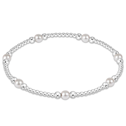 enewton Purpose Pearl 4mm Sterling Silver Bracelet