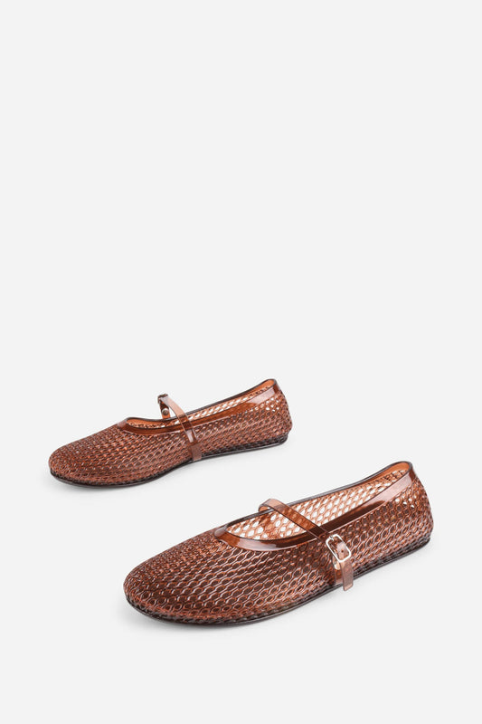 Intentionally Blank Classy Jelly Mary Jane - Mocha