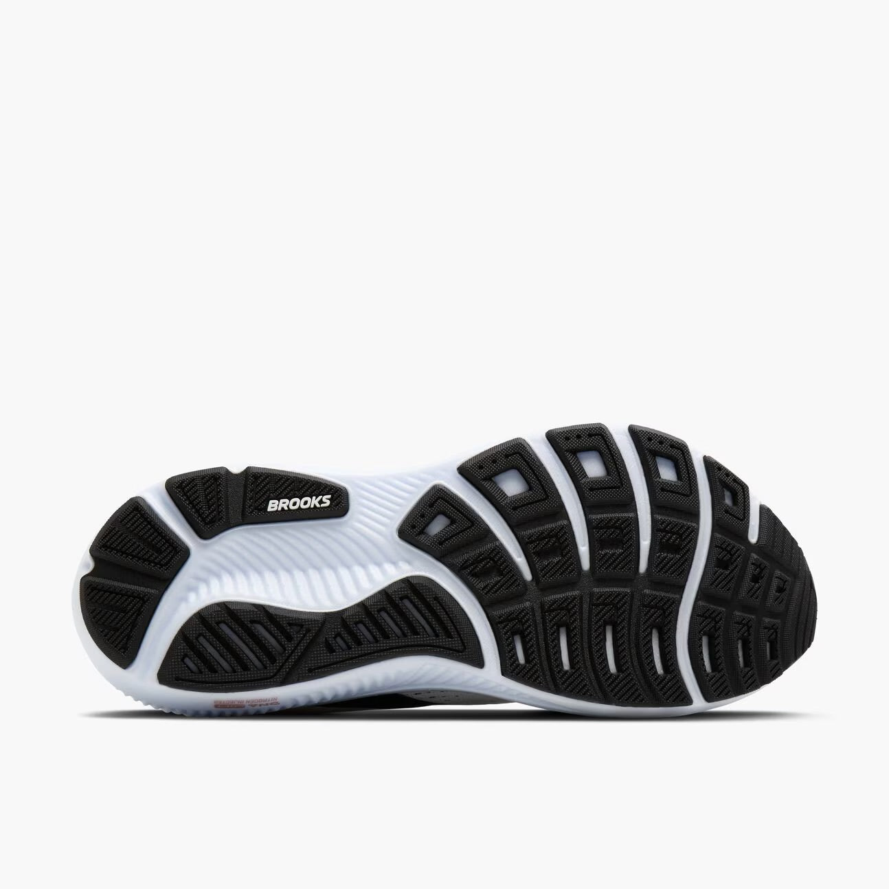 Women's Brooks Ghost 18 White/Black/Rose Gold