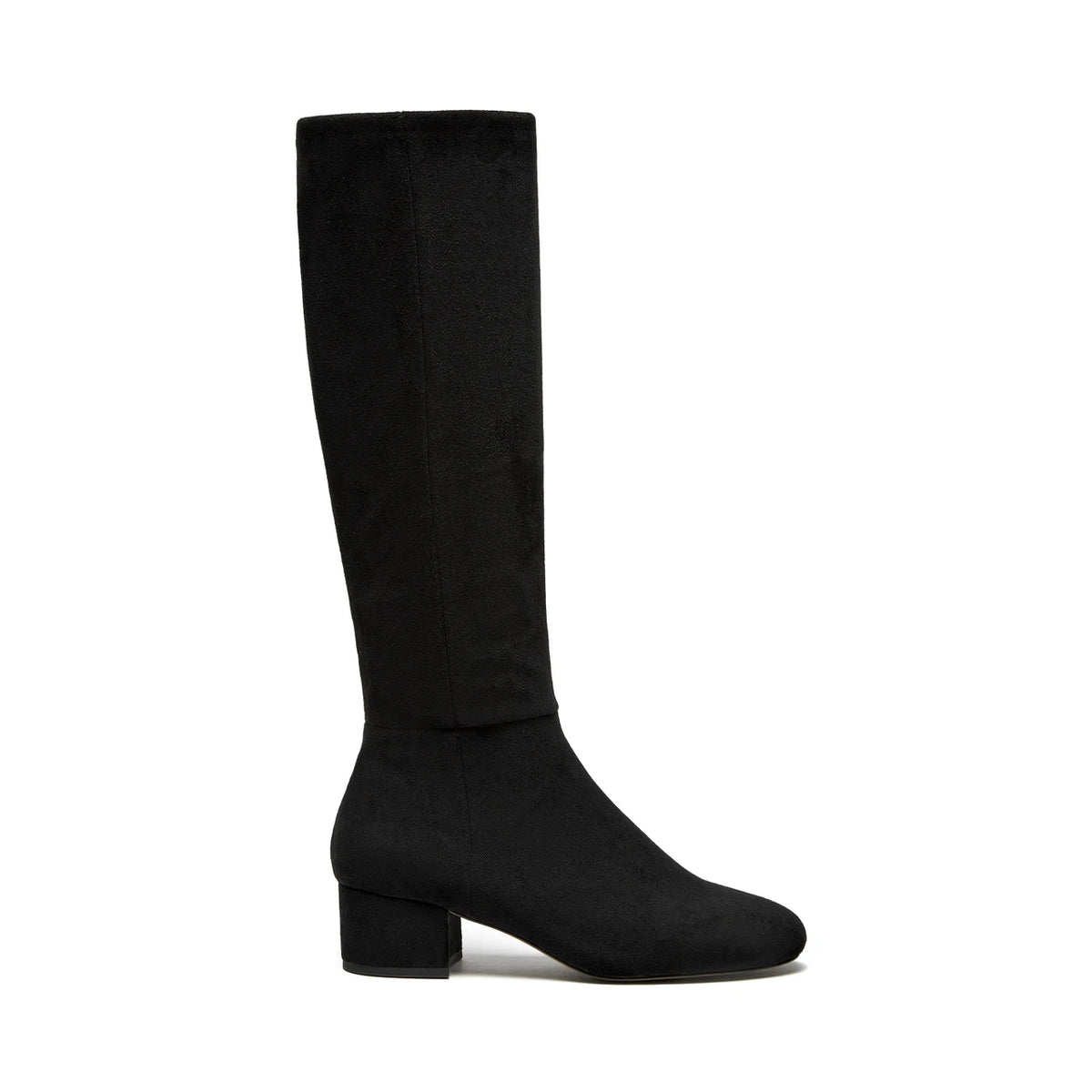 Silent D Gold Tall Stretch Boot in Black
