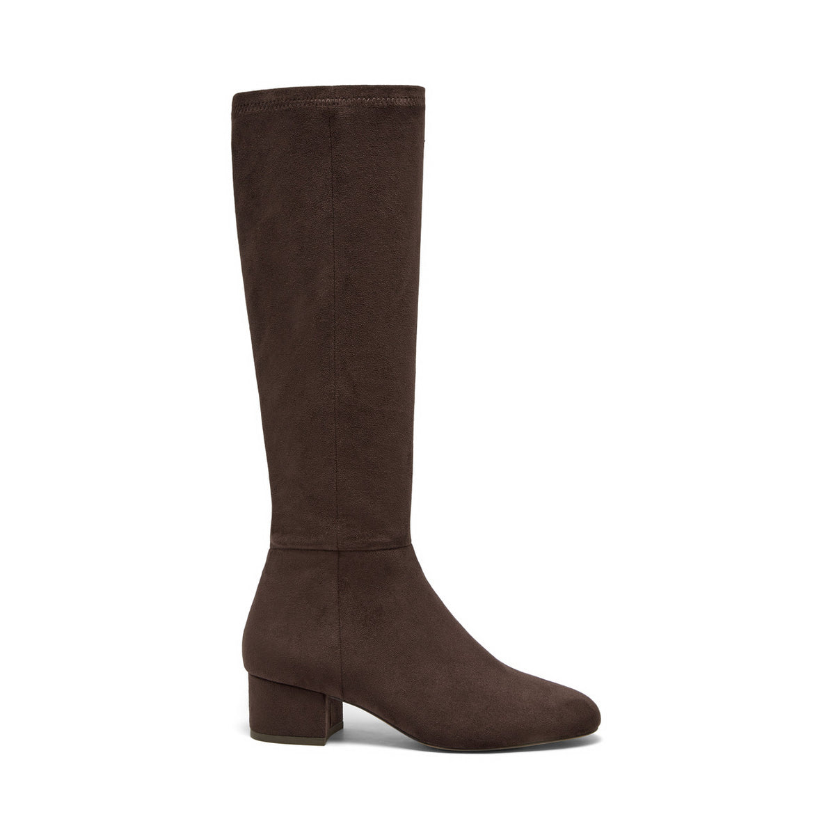 Silent D Gold Tall Stretch Boot in Brown